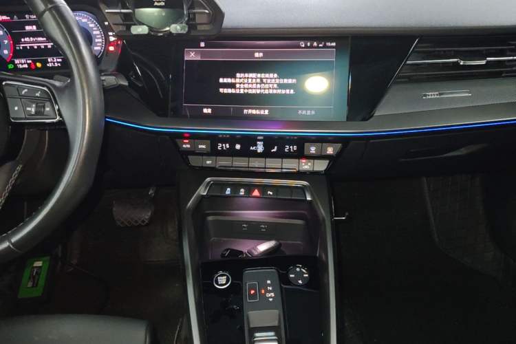 Used Audi A3 2024 A3L Limousine 35 TFSI Fashion Sport Model Audio And AC Panel
