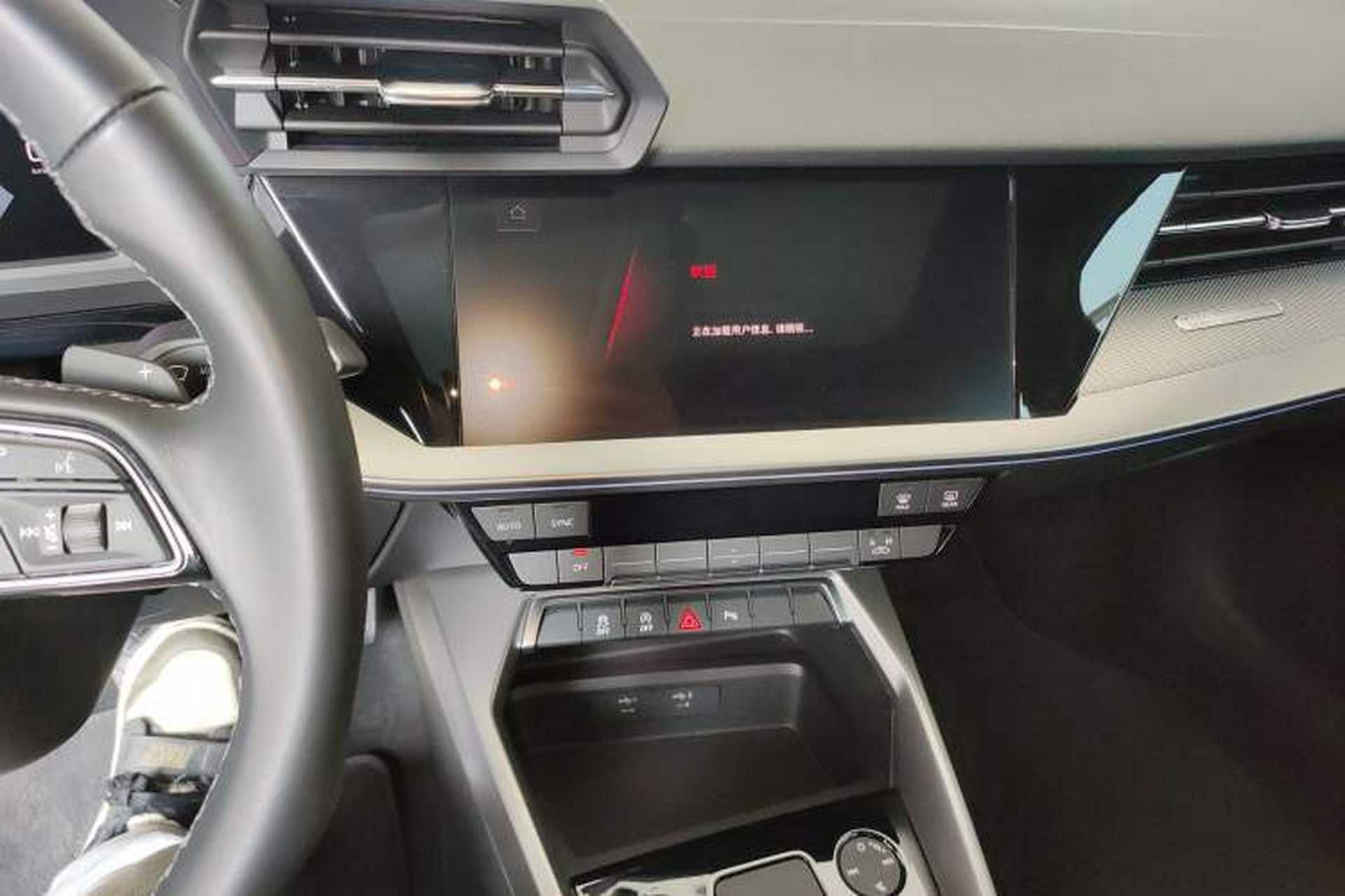 Used Audi A3 2024 Sportback 35 TFSI Fashionable Sports Model Audio And AC Panel