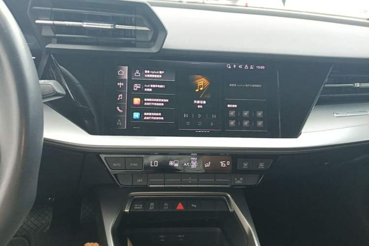 Used Audi A3 2024 Sportback 35 TFSI Luxury Sports Model Audio And AC Panel