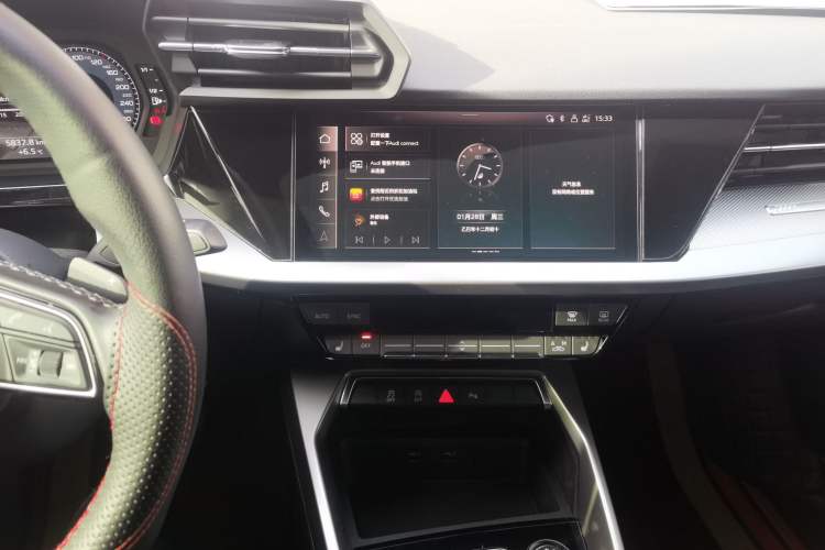 Used Audi A3 2024 A3L Limousine 35 TFSI Fashion Sport Model Audio And AC Panel