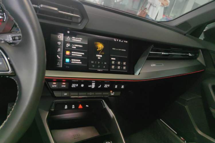 Used Audi A3 2024 Sportback 35 TFSI Fashionable Sports Model Audio And AC Panel