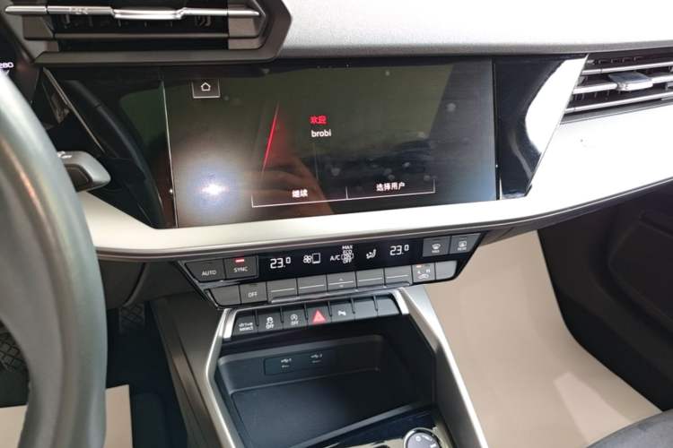 Used Audi A3 2024 Sportback 35 TFSI Luxury Sports Model Audio And AC Panel