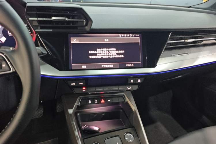 Used Audi A3 2024 Sportback 35 TFSI Fashionable Sports Model Audio And AC Panel