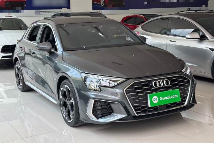 Used Audi A3 2024 Sportback 35 TFSI Luxury Sports Model Front Right 45 Deg
