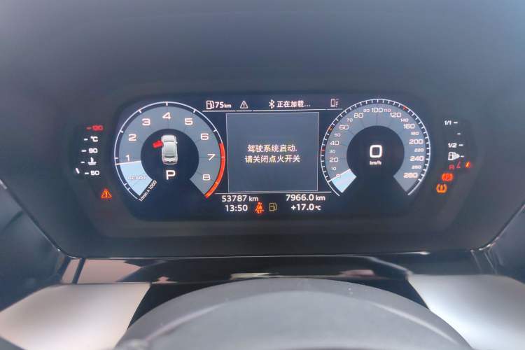 Used Audi A3 2024 A3L Limousine 35 TFSI Fashionable and Elegant Model Instrument Cluster