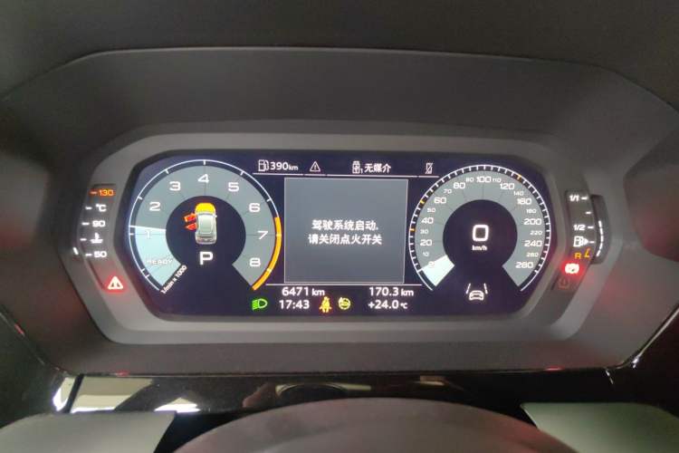 Used Audi A3 2024 Sportback 35 TFSI Fashionable Sports Model Instrument Cluster