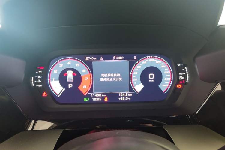 Used Audi A3 2024 Sportback 35 TFSI Fashionable Sports Model Instrument Cluster