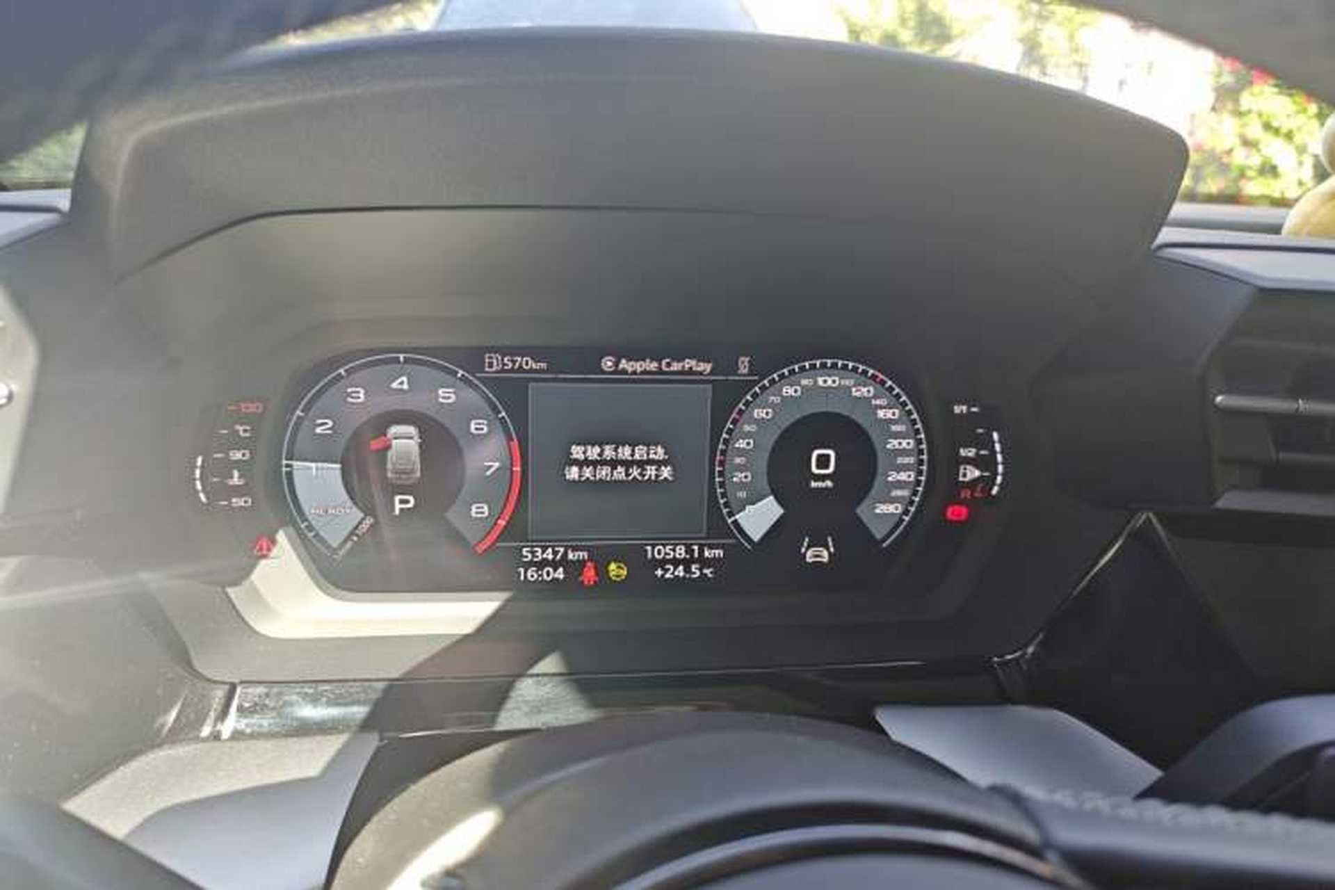 Used Audi A3 2024 Sportback 35 TFSI Fashionable Sports Model Instrument Cluster