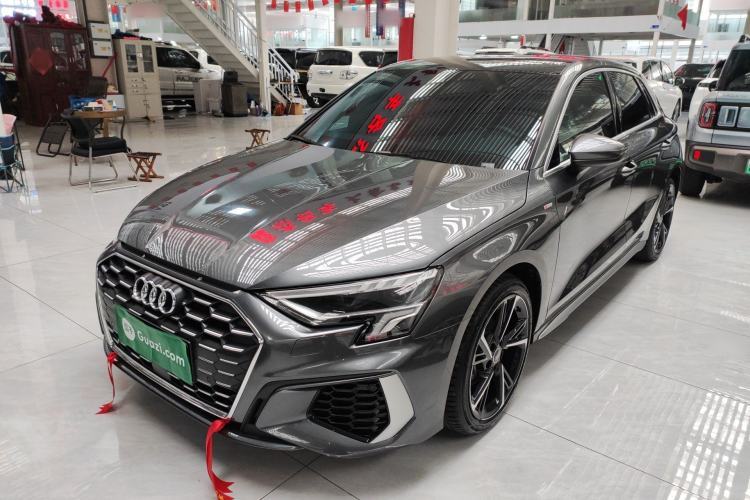 Used Audi A3 2024 Sportback 35 TFSI Fashionable Sports Model Guazi used car, China used car export, Used car for sale, Used  cars, Cheapest cars for sale