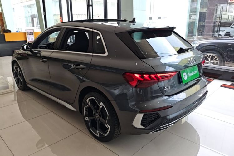Used Audi A3 2024 Sportback 35 TFSI Luxury Sports Model Rear Left 45 Deg