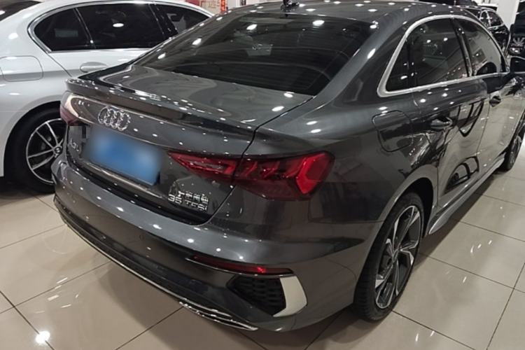 Used Audi A3 2024 A3L Limousine 35 TFSI Fashion Sport Model Rear Right 45 Deg
