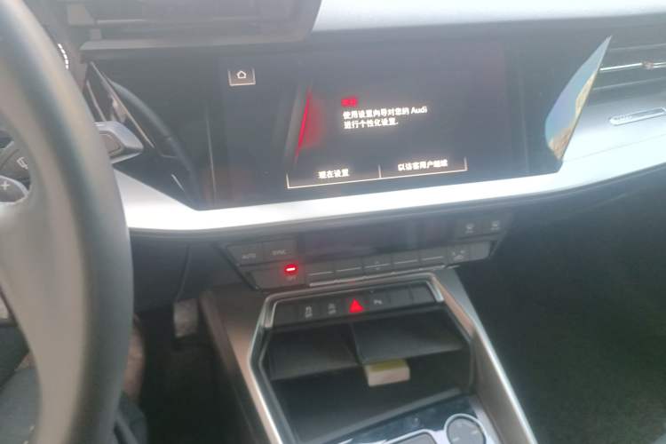 Used Audi A3 2024 Sportback 35 TFSI Fashionable Sports Model Audio And AC Panel