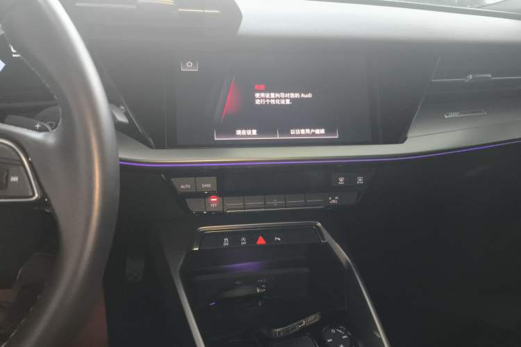 Used Audi A3 2024 A3L Limousine 35 TFSI Fashion Sport Model Audio And AC Panel