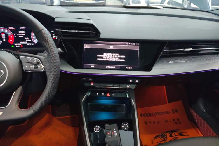 Used Audi A3 2024 A3L Limousine 35 TFSI Fashion Sport Model Audio And AC Panel