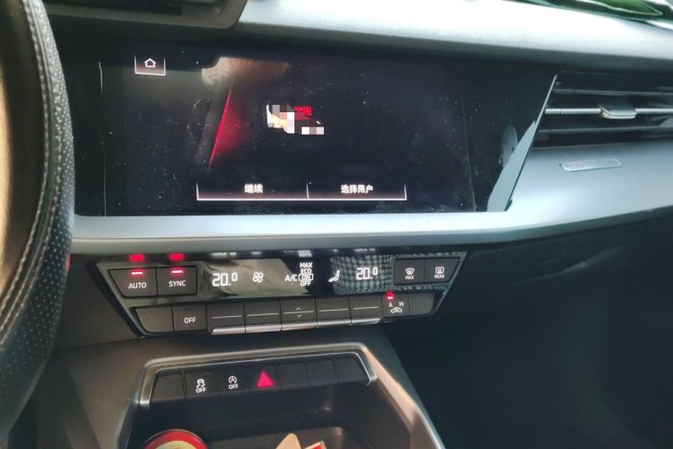 Used Audi A3 2024 Sportback 35 TFSI Advanced Sport Edition Audio And AC Panel