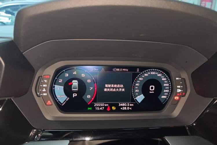 Used Audi A3 2024 A3L Limousine 35 TFSI Fashion Sport Model Instrument Cluster