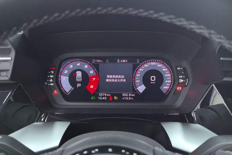 Used Audi A3 2024 A3L Limousine 35 TFSI Fashion Sport Model Instrument Cluster