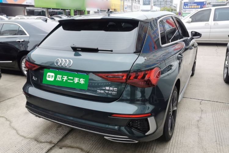 Used Audi A3 2024 Sportback 35 TFSI Fashionable Sports Model Rear Right 45 Deg