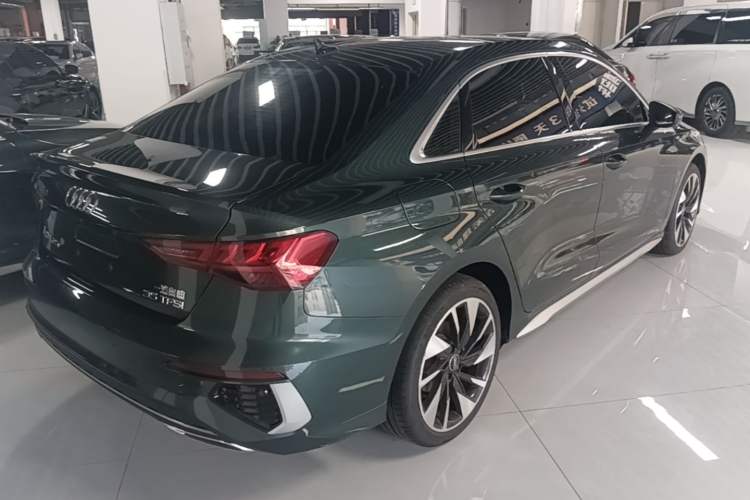 Used Audi A3 2024 A3L Limousine 35 TFSI Fashion Sport Model Rear Right 45 Deg