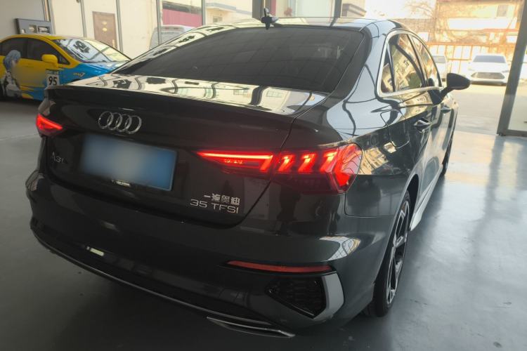 Used Audi A3 2024 A3L Limousine 35 TFSI Fashion Sport Model Rear Right 45 Deg