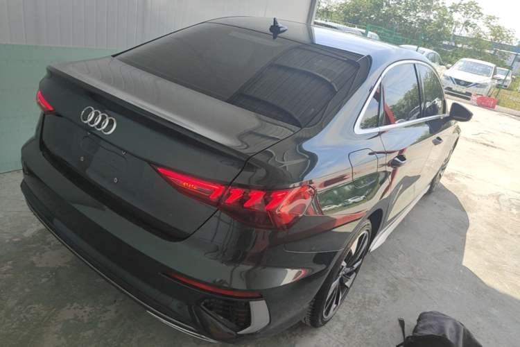 Used Audi A3 2024 A3L Limousine 35 TFSI Fashion Sport Model Rear Right 45 Deg