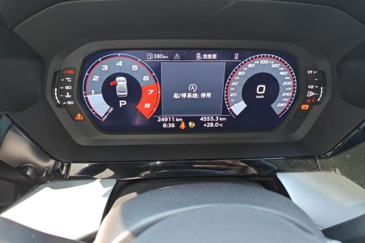 Used Audi A3 2024 A3L Limousine 35 TFSI Fashion Sport Model Instrument Cluster