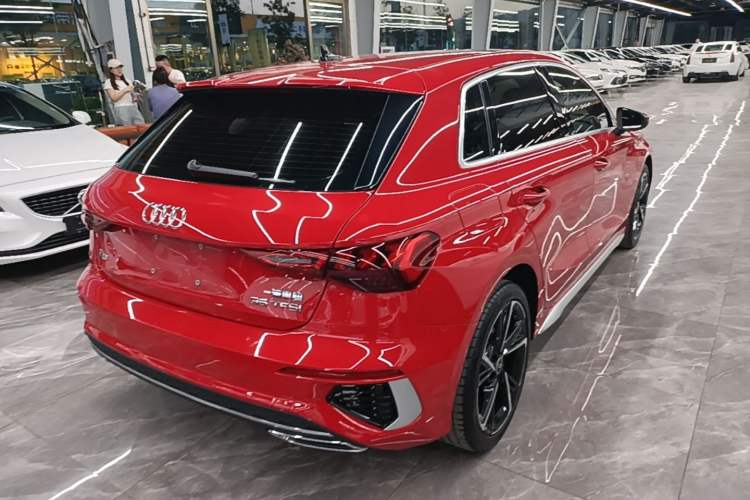 Used Audi A3 2024 Sportback 35 TFSI Fashionable Sports Model Rear Right 45 Deg