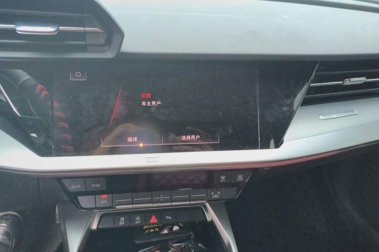 Used Audi A3 2024 A3L Limousine 35 TFSI Fashion Sport Model Audio And AC Panel