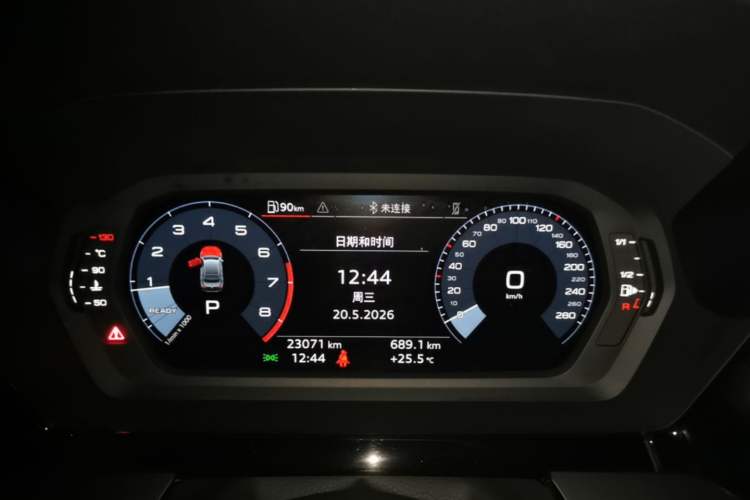 Used Audi A3 2024 A3L Limousine 35 TFSI Fashion Sport Model Instrument Cluster