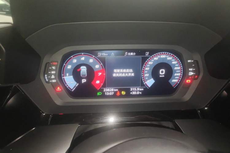 Used Audi A3 2024 Sportback 35 TFSI Fashionable Sports Model Instrument Cluster