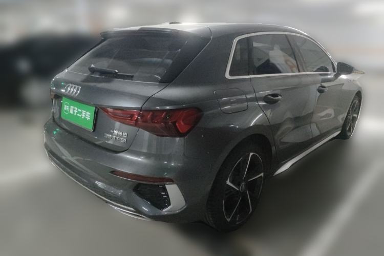 Used Audi A3 2024 Sportback 35 TFSI Fashionable Sports Model Rear Right 45 Deg