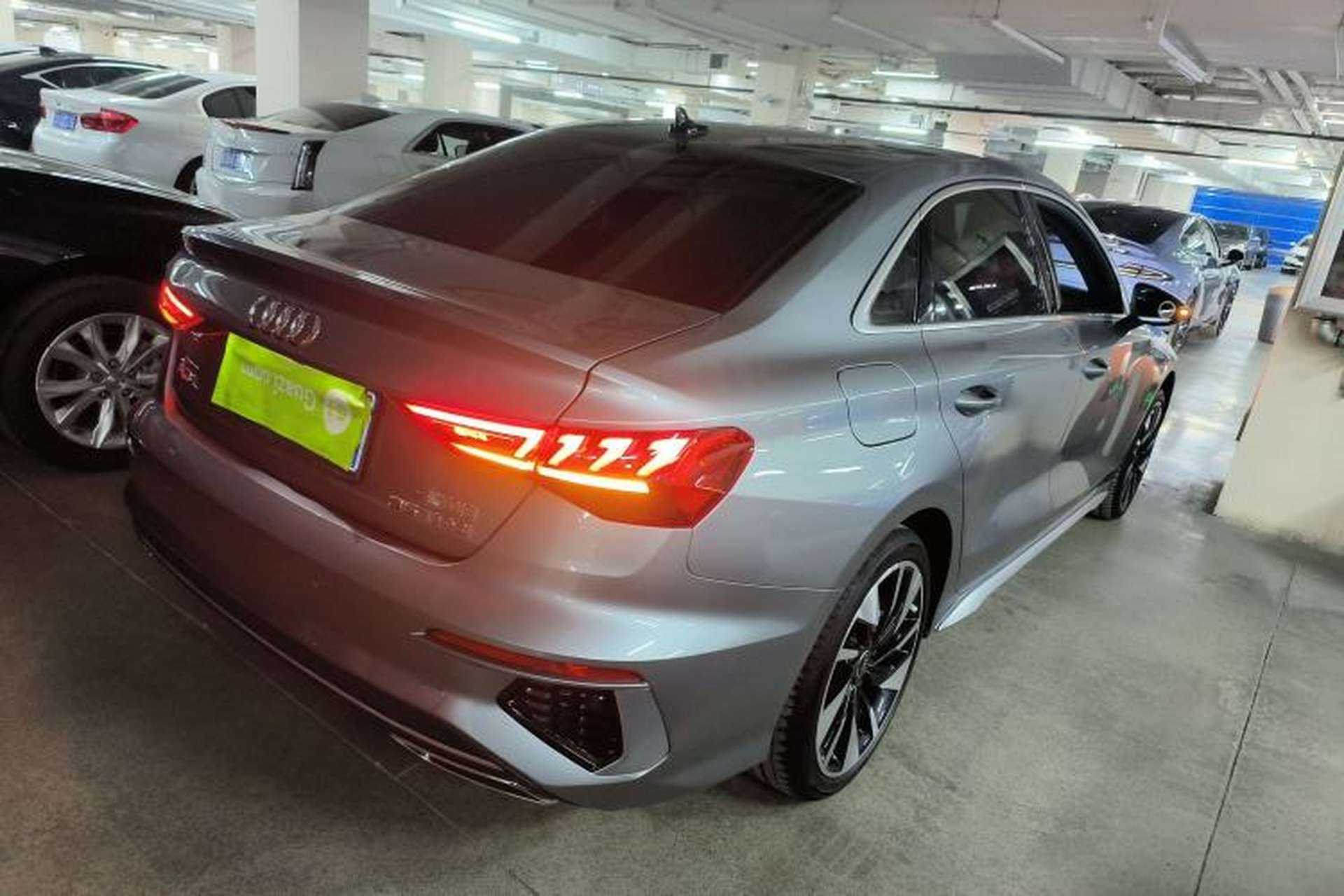 Used Audi A3 2024 A3L Limousine 35 TFSI Fashion Sport Model Rear Right 45 Deg