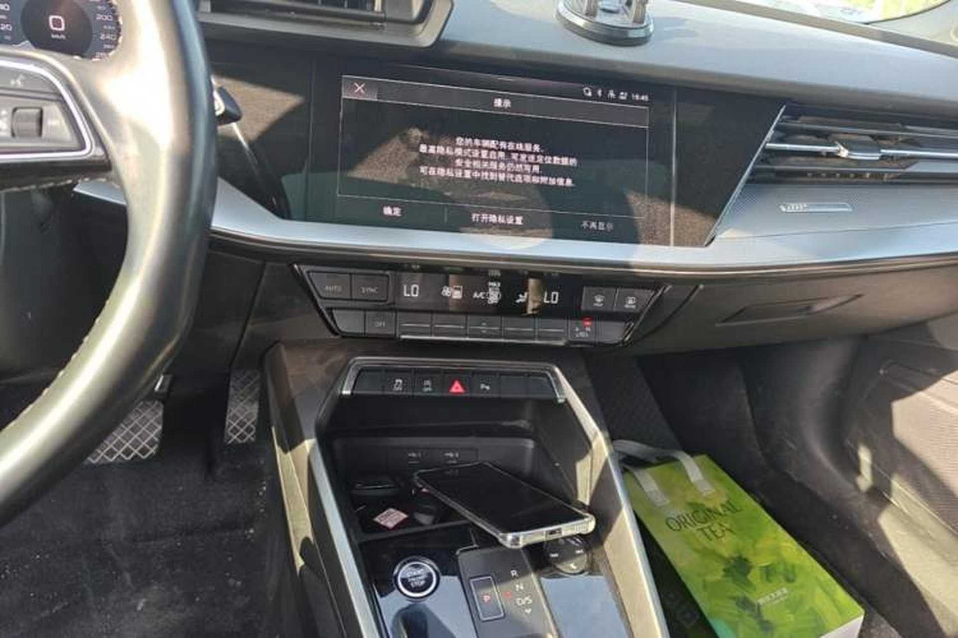 Used Audi A3 2024 A3L Limousine 35 TFSI Fashion Sport Model Audio And AC Panel