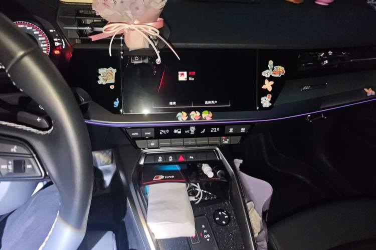 Used Audi A3 2024 A3L Limousine 35 TFSI Fashion Sport Model Audio And AC Panel