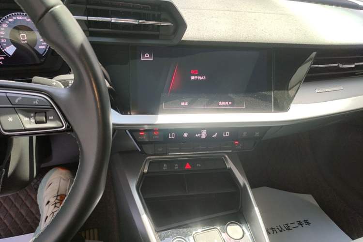 Used Audi A3 2024 Sportback 35 TFSI Fashionable Sports Model Audio And AC Panel