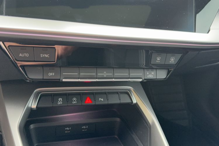 Used Audi A3 2024 Sportback 35 TFSI Fashionable Sports Model Audio And AC Panel