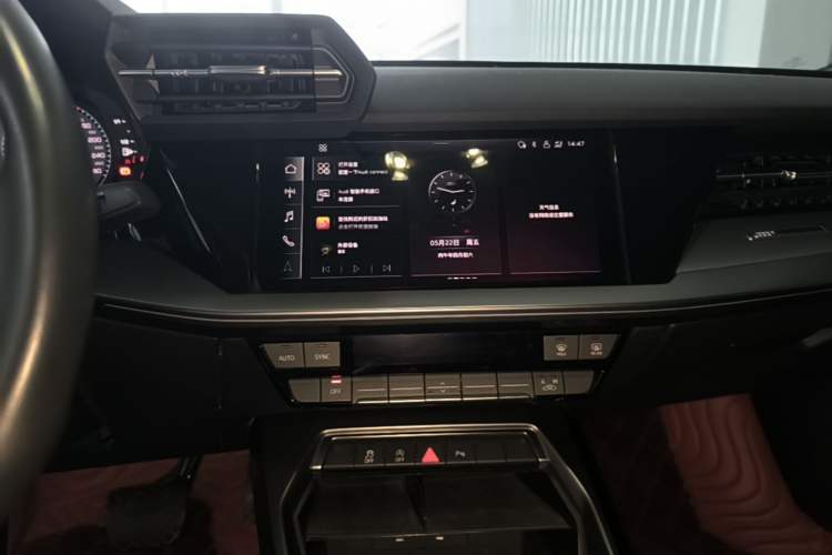 Used Audi A3 2024 Sportback 35 TFSI Fashionable Sports Model Audio And AC Panel