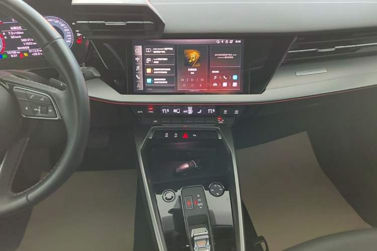 Used Audi A3 2024 A3L Limousine 35 TFSI Fashion Sport Model Audio And AC Panel
