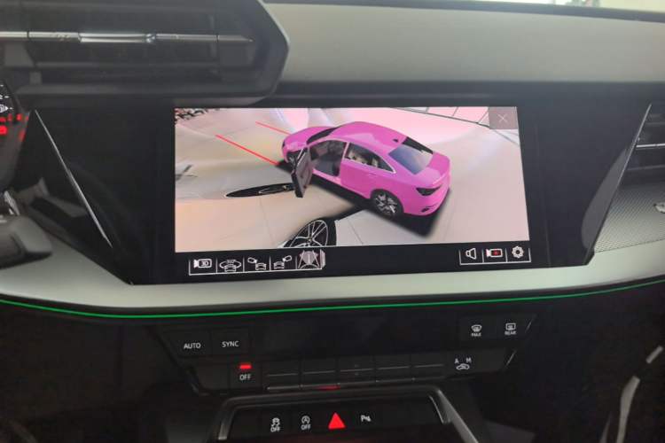 Used Audi A3 2024 Sportback 35 TFSI Fashionable Sports Model Audio And AC Panel