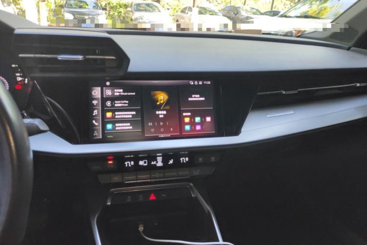 Used Audi A3 2024 Sportback 35 TFSI Fashionable Sports Model Audio And AC Panel
