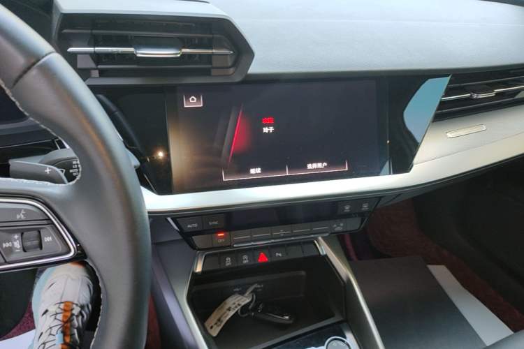 Used Audi A3 2024 A3L Limousine 35 TFSI Fashion Sport Model Audio And AC Panel
