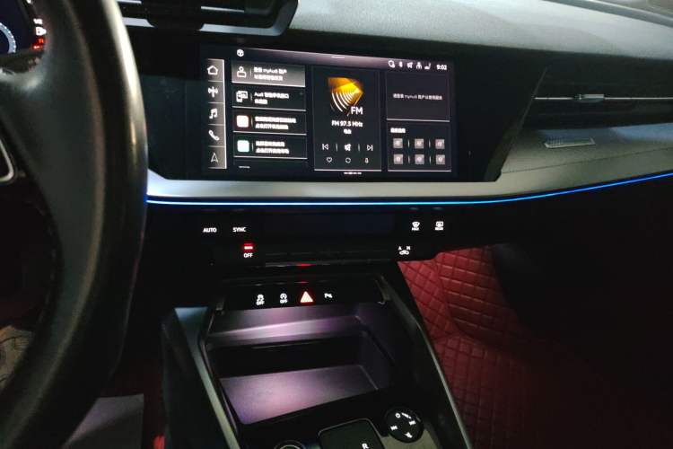 Used Audi A3 2024 Sportback 35 TFSI Fashionable Sports Model Audio And AC Panel