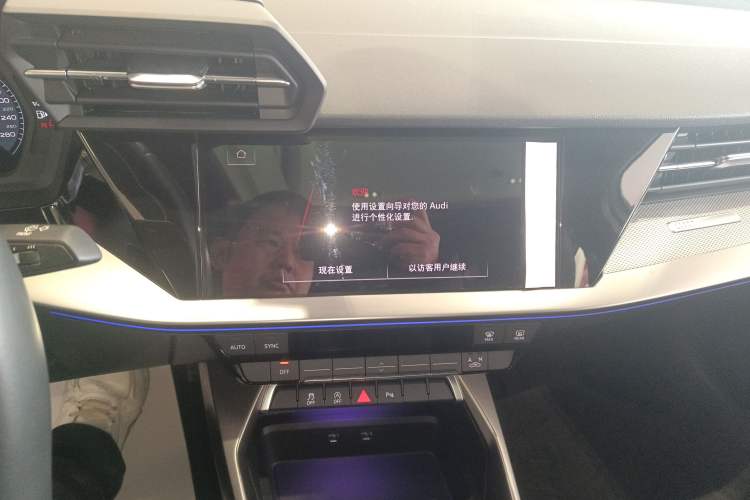 Used Audi A3 2024 A3L Limousine 35 TFSI Fashion Sport Model Audio And AC Panel