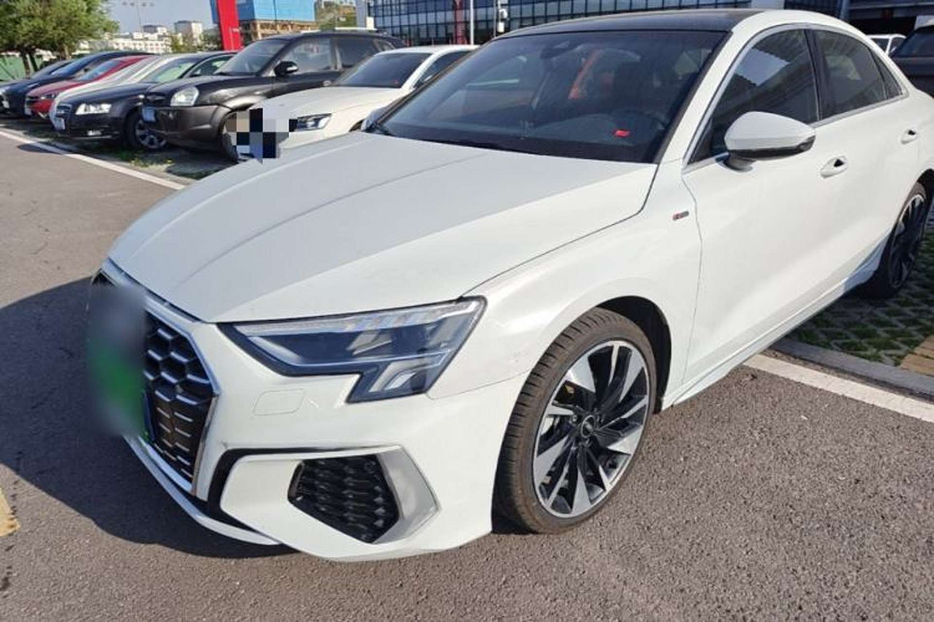 Used Audi A3 2024 A3L Limousine 35 TFSI Fashion Sport Model Front Left 45 Deg