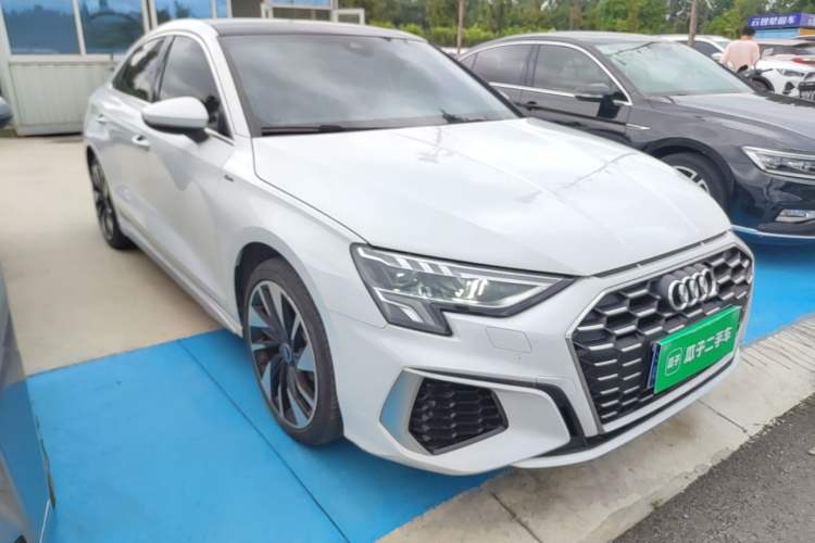 Used Audi A3 2024 A3L Limousine 35 TFSI Fashion Sport Model Front Right 45 Deg