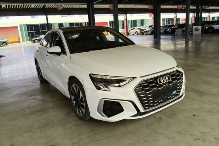 Used Audi A3 2024 A3L Limousine 35 TFSI Fashion Sport Model Front Right 45 Deg