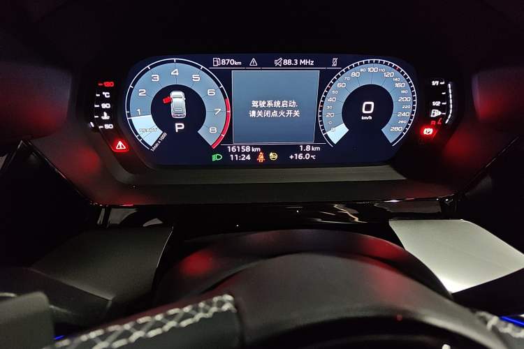 Used Audi A3 2024 Sportback 35 TFSI Fashionable Sports Model Instrument Cluster