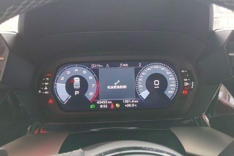 Used Audi A3 2024 A3L Limousine 35 TFSI Fashion Sport Model Instrument Cluster