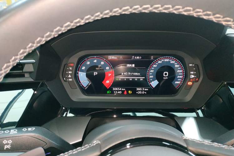 Used Audi A3 2024 Sportback 35 TFSI Fashionable Sports Model Instrument Cluster