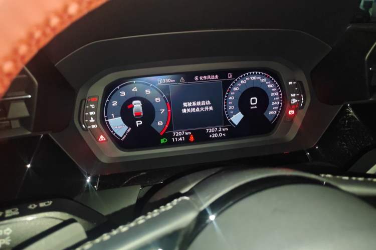 Used Audi A3 2024 A3L Limousine 35 TFSI Fashion Sport Model Instrument Cluster